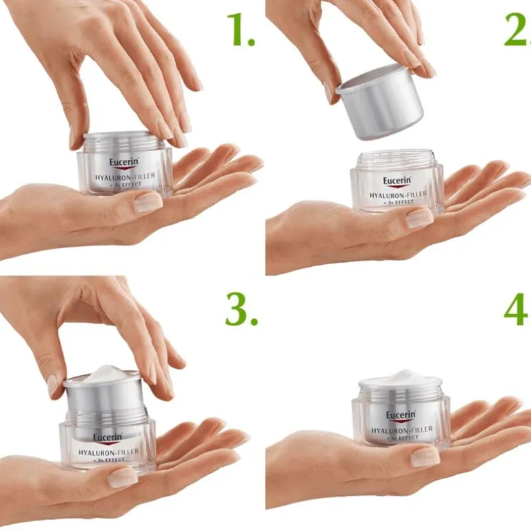Eucerin Hyaluron-Filler + 3x EFFECT Dagcrème SPF15 Navulling 50 ML