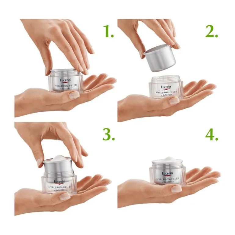 Eucerin Hyaluron-Filler + 3x EFFECT Dagcrème SPF15 Navulling 50 ML