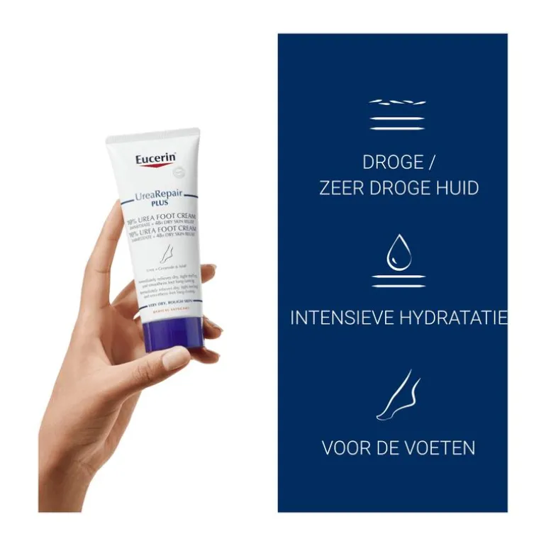Eucerin UreaRepair PLUS Voetcrème 10% Urea 100 ML