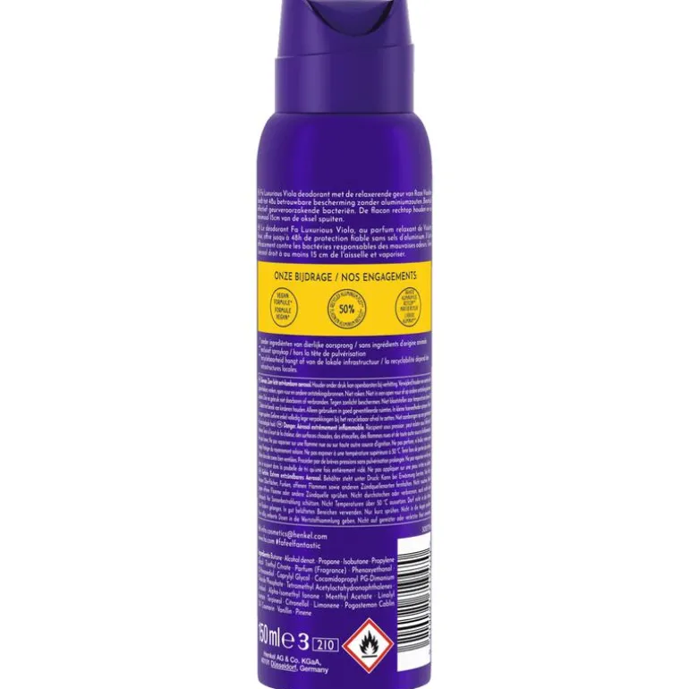 Fa Luxurious Moments Deodorant Spray 150 ML