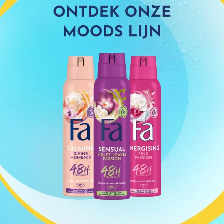 Fa Violet Leaves Passion Deodorant Spray 150 ML