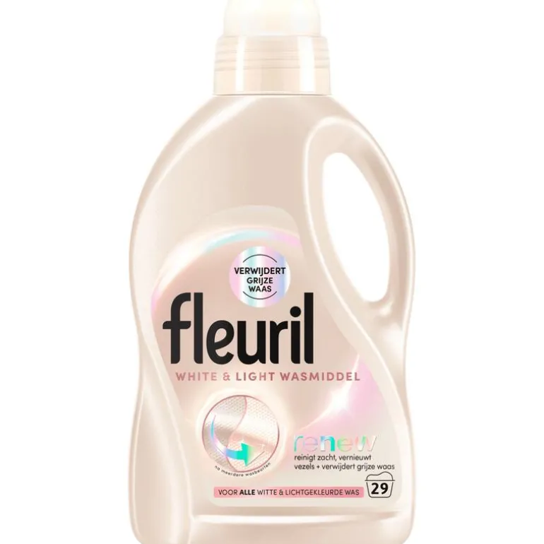 Fleuril white & light vloeibaar wasmiddel 29 wasbeurten