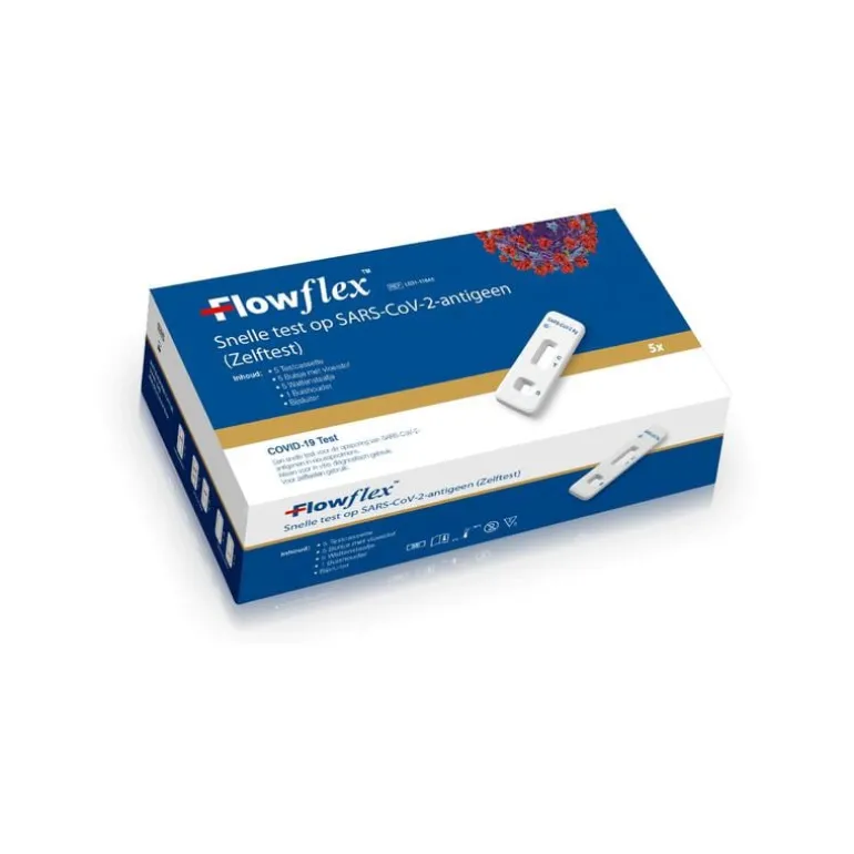 Flowflex SARS-CoV-2 Antigen Corona Zelftest Multipack (5 stuks)