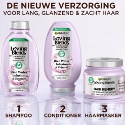 Garnier Loving Blends Rice Water Infusion & Zetmeel Conditioner 250 ML