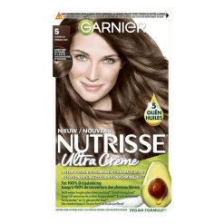 Garnier Nutrisse Crème Permanente Haarverf 5 Lichtbruin