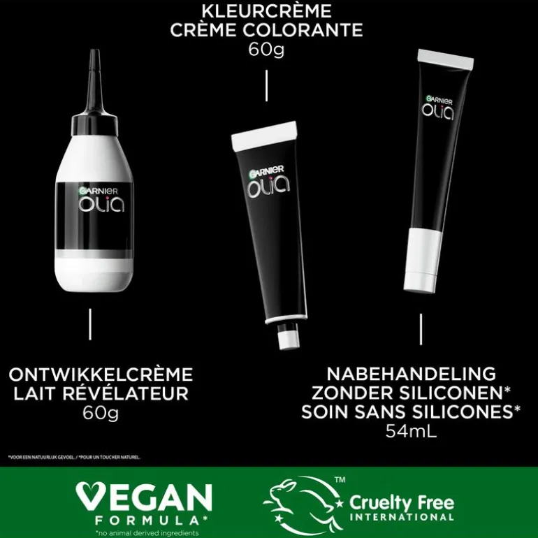 Garnier Olia Permanente Haarverf 4.15 IJs-Kastanjebruin