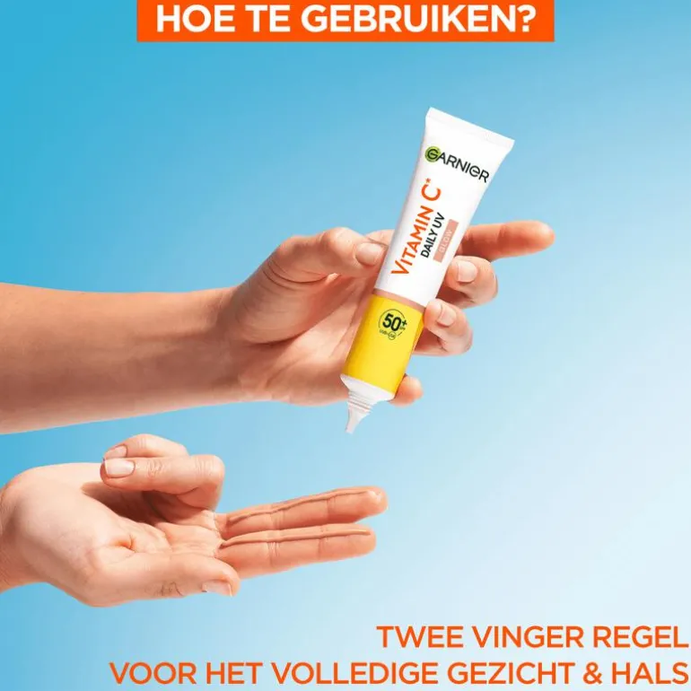 Garnier SkinActive Vitamine C Glowy UV fluid met SPF50 40ML