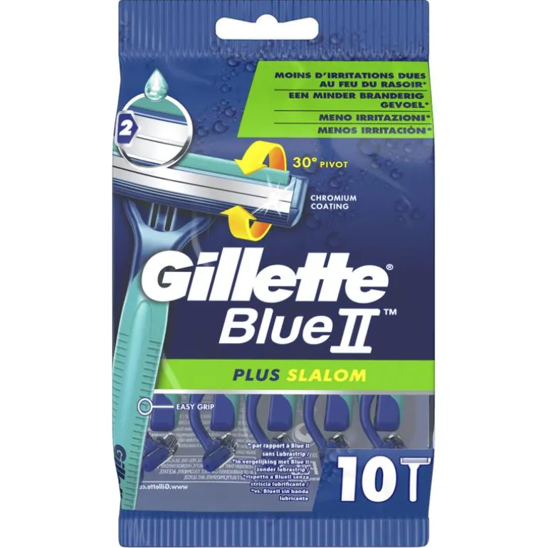 Gillette Blue2 Slalom Wegwerpmesjes 10 Stuks