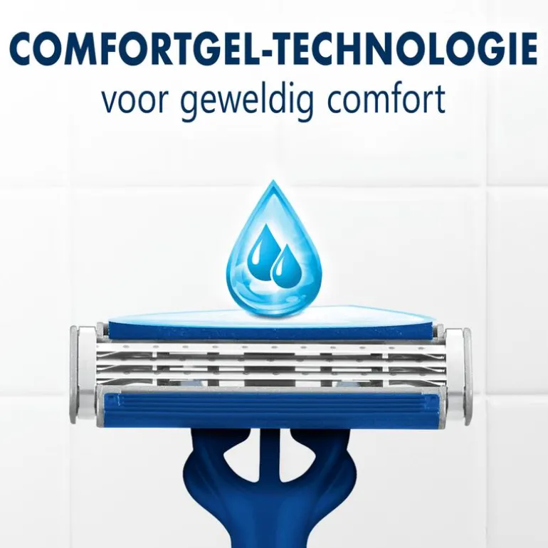 Gillette Blue3 Smooth Wegwerpmesjes 6 stuks