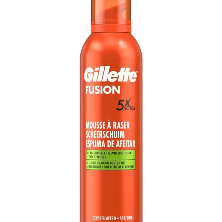 Gillette Fusion Scheerschuim Gevoelige Huid 250 ML