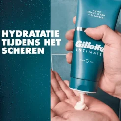 Gillette Intimate 2-In-1 Scheercrème & Reiniger Voor Intieme Zone 177 ML