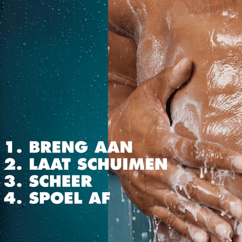 Gillette Intimate 2-In-1 Scheercrème & Reiniger Voor Intieme Zone 177 ML