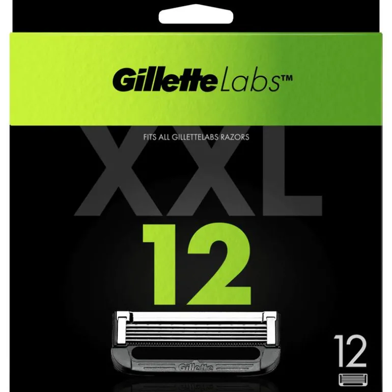 GilletteLabs Navulmesjes 12 Stuks