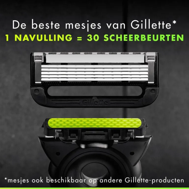 GilletteLabs Scheersysteem 1 Handvat Met 1 Navulmesje