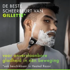 GilletteLabs Scheersysteem 1 Handvat Met 1 Navulmesje En Muurhanger