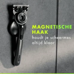 GilletteLabs Scheersysteem 1 Handvat Met 1 Navulmesje En Muurhanger