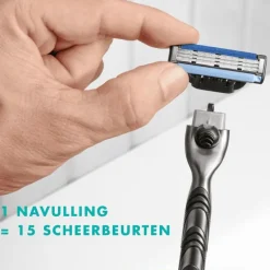 Gillette Mach3 Scheersysteem Met 3 Navulmesjes