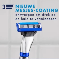 Gillette Mach3 Turbo Scheersysteem Met 2 Navulmesjes