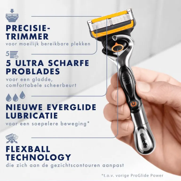 Gillette ProGlide Power Navulmesjes 8 Stuks