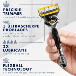 Gillette ProShield Navulmesjes 4 Stuks