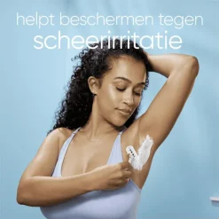 Gillette Satin Care Scheergel Droge Huid 200 ML