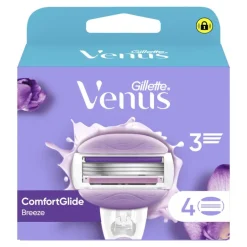 Gillette Venus ComfortGlide Breeze Navulmesjes 4 Stuks