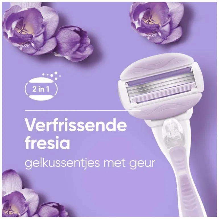 Gillette Venus ComfortGlide Breeze Navulmesjes 4 Stuks