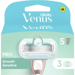 Gillette Venus Deluxe Smooth Sensitive Navulmesjes 3 Stuks