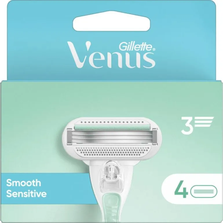 Gillette Venus Smooth Navulmesjes 4 Stuks