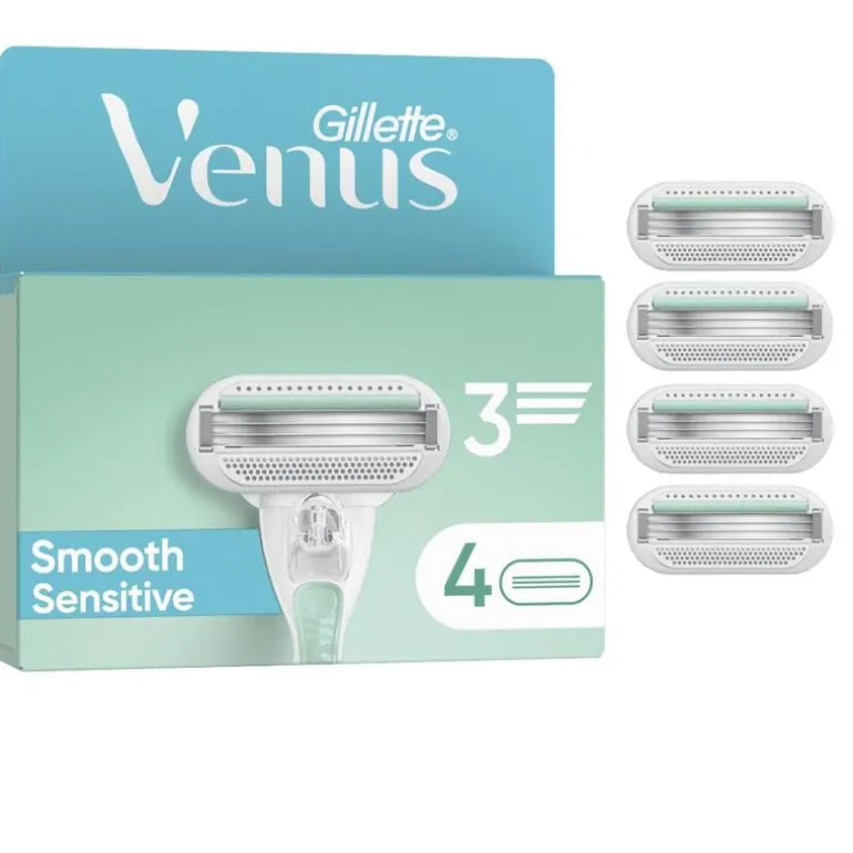 Gillette Venus Smooth Navulmesjes 4 Stuks