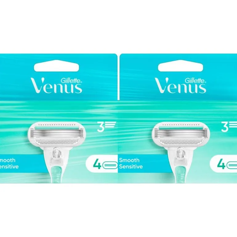 Gillette Venus Smooth Navulmesjes Duopak 8 stuks