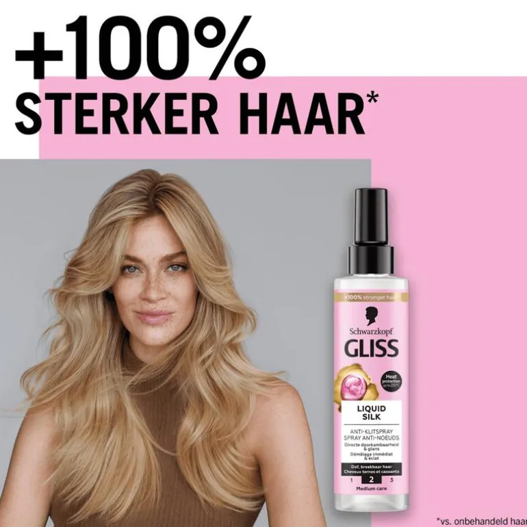 Gliss Liquid Silk Anti-Klitspray 200 ML