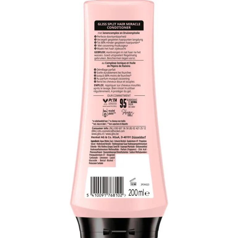 Gliss Split Hair Miracle Conditioner 200 ML