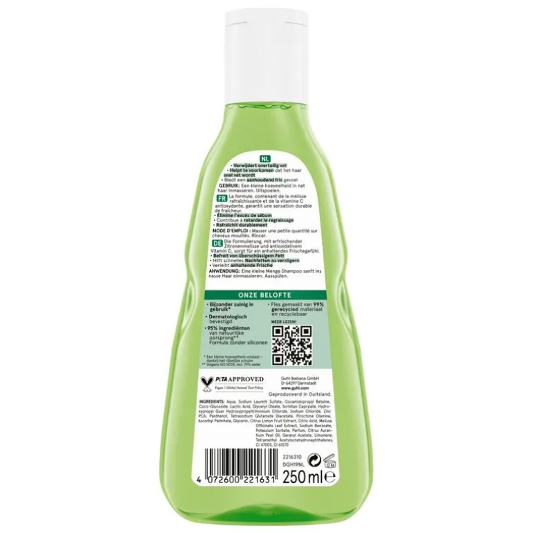 Guhl Fris & Luchtig Shampoo 250 ML