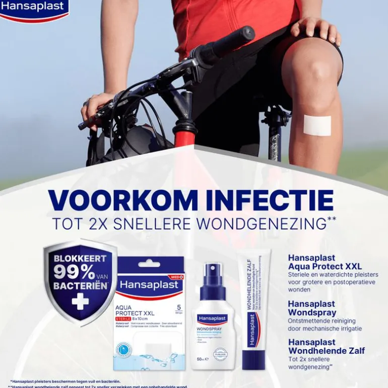 Hansaplast Aqua Protect XXL Eilandpleister 5 stuks