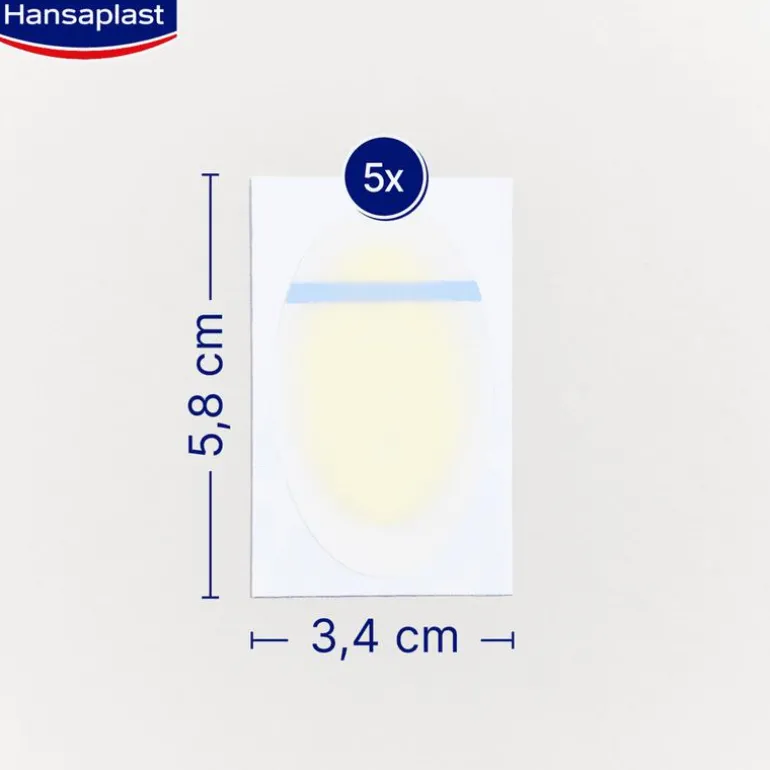 Hansaplast Blarenpleisters Groot 5 Stuks