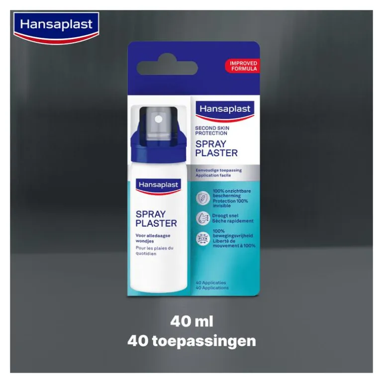 Hansaplast Second Skin Spray Pleister 40ML