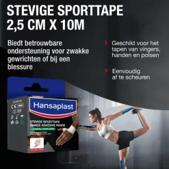Hansaplast Sport Stevige Sporttape 2,5 CM x 10 M
