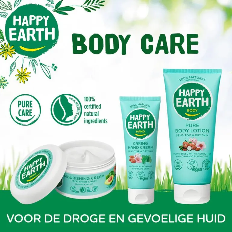 Happy Earth 100% Natural Soft Body Lotion 200ml
