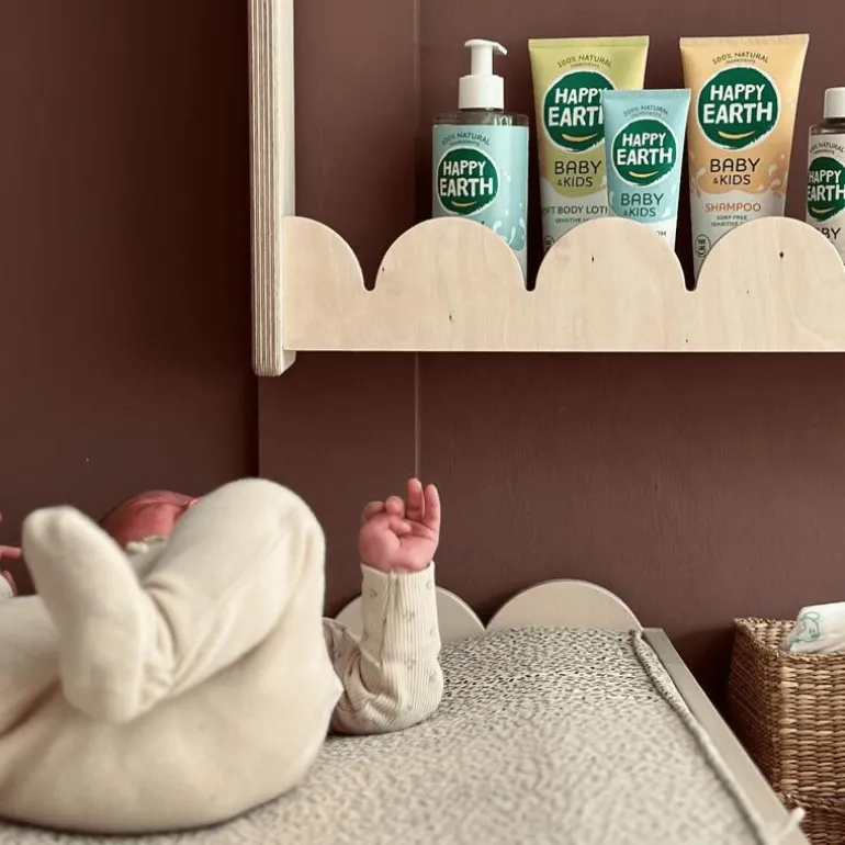 Happy Earth 100% Natuurlijke Baby & Kids Badschuim 100 ML