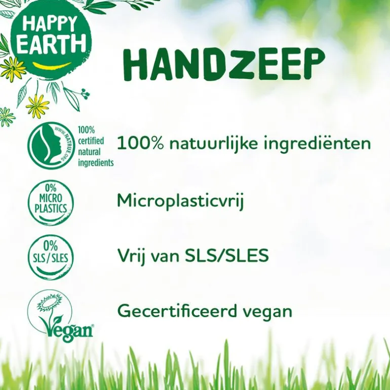 Happy Earth 100% Natuurlijke Lavender Ylang Handzeep 300 ML