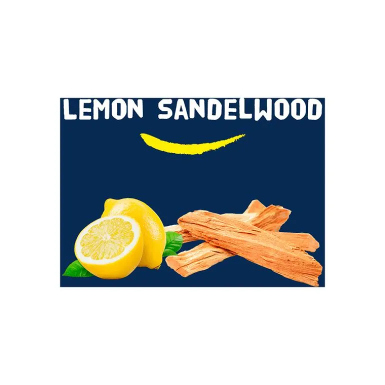 Happy Earth 100% natuurlijke Lemon Sandalwood Douchegel 300 ML