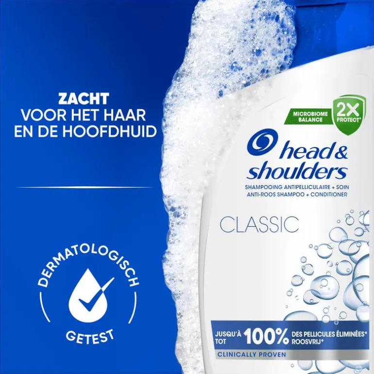 Head & Shoulders Classic Anti-roos Shampoo 300 ML