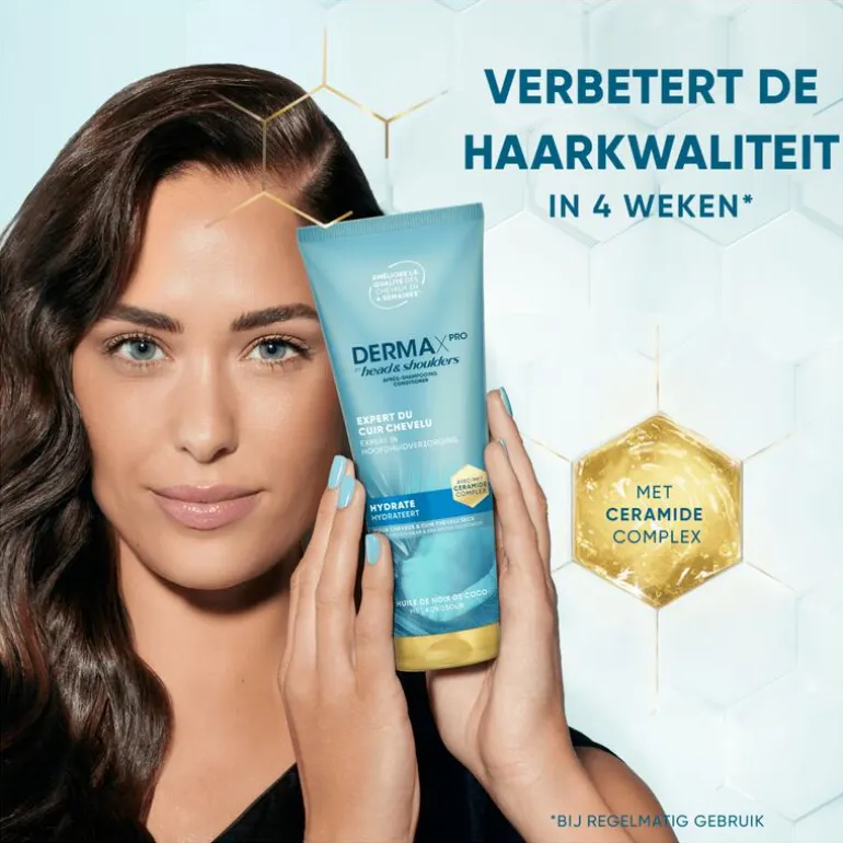 Head & Shoulders Derma X Pro Hydrateert Conditioner Anti-roos 220 ML