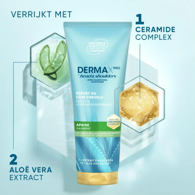 Head & Shoulders Derma X Pro Kalmeert Anti-Roos Conditioner 220 ML