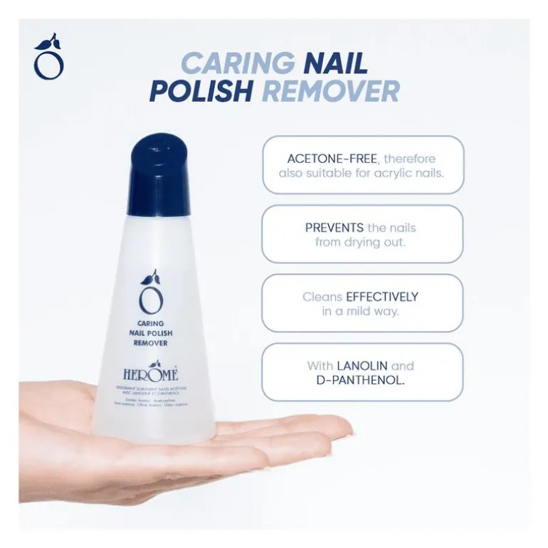Herome Acetonvrije Nail Polish Remover 120 ML