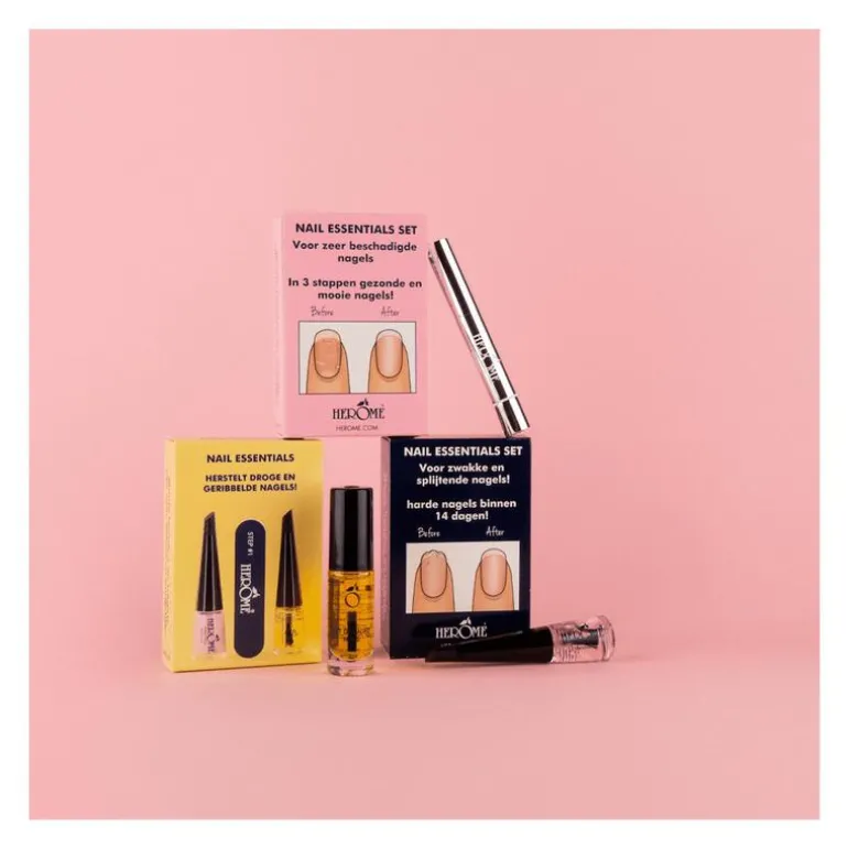 Herome Nail Essentials Set Zeer Beschadigde Nagels