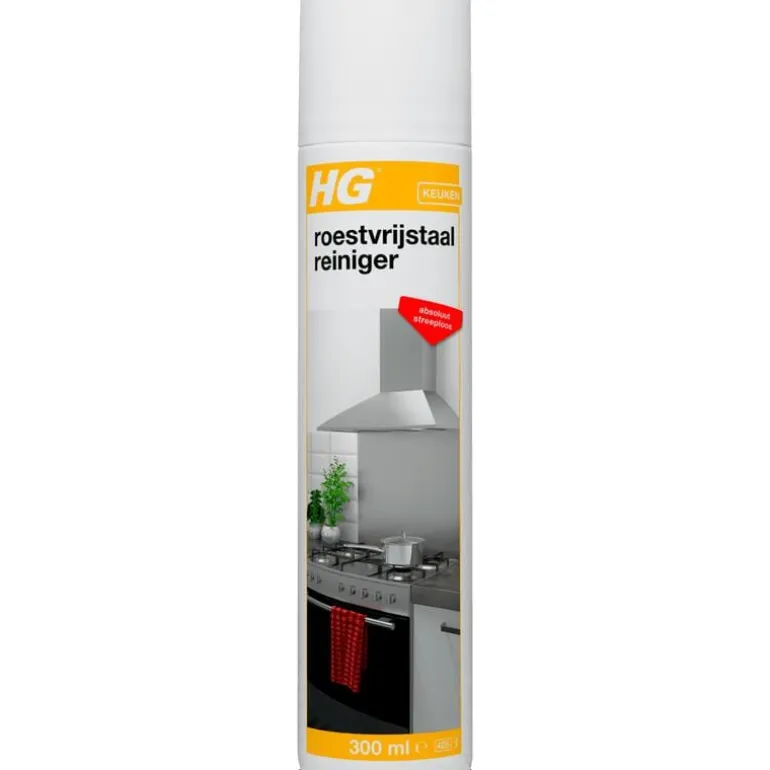 HG Roestvrijstaal Reiniger 300 ML