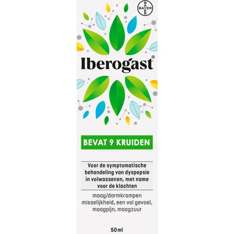 Iberogast Druppels Bij Prikkelbare Maag- En Darmklachten 50 ML