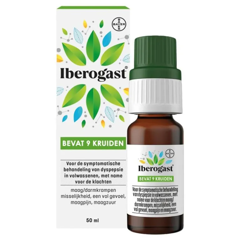 Iberogast Druppels Bij Prikkelbare Maag- En Darmklachten 50 ML